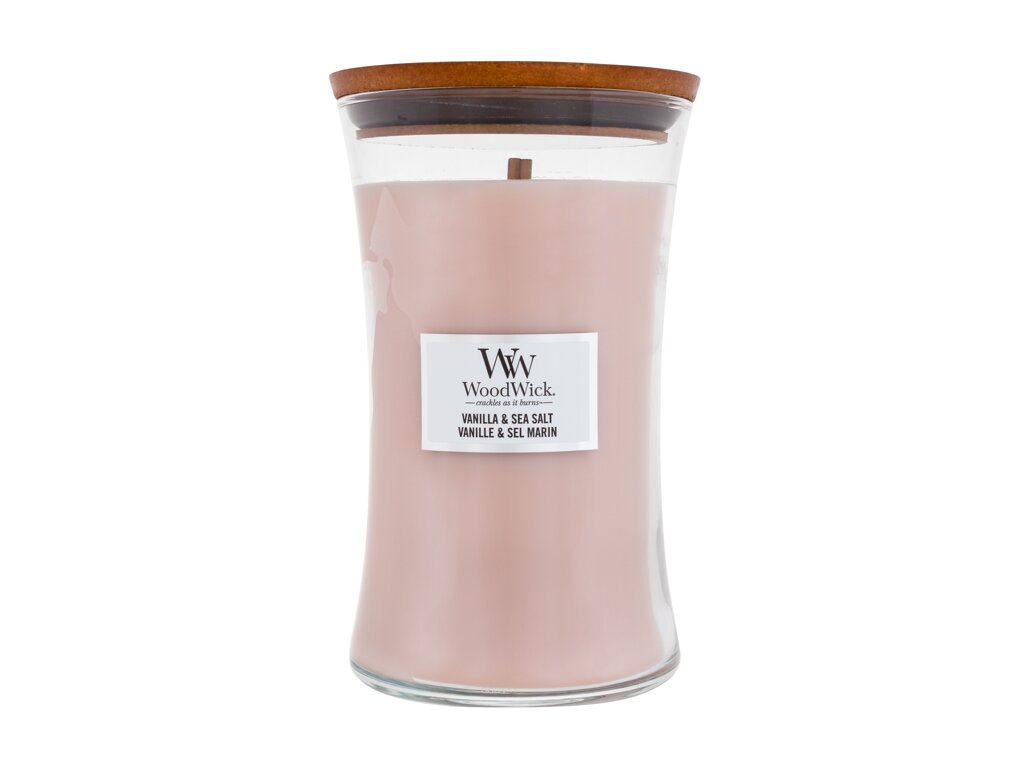WoodWick Vanilla & Sea Salt 610g Kvepalai Unisex Scented Candle