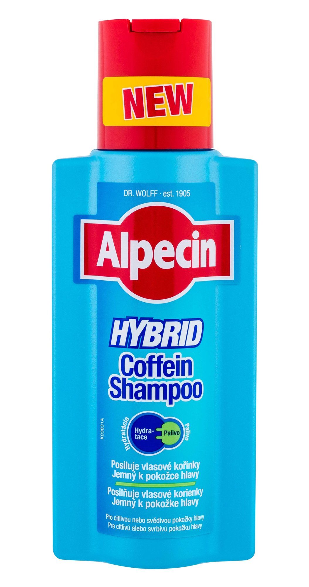 Alpecin Hybrid Coffein Shampoo 250ml šampūnas