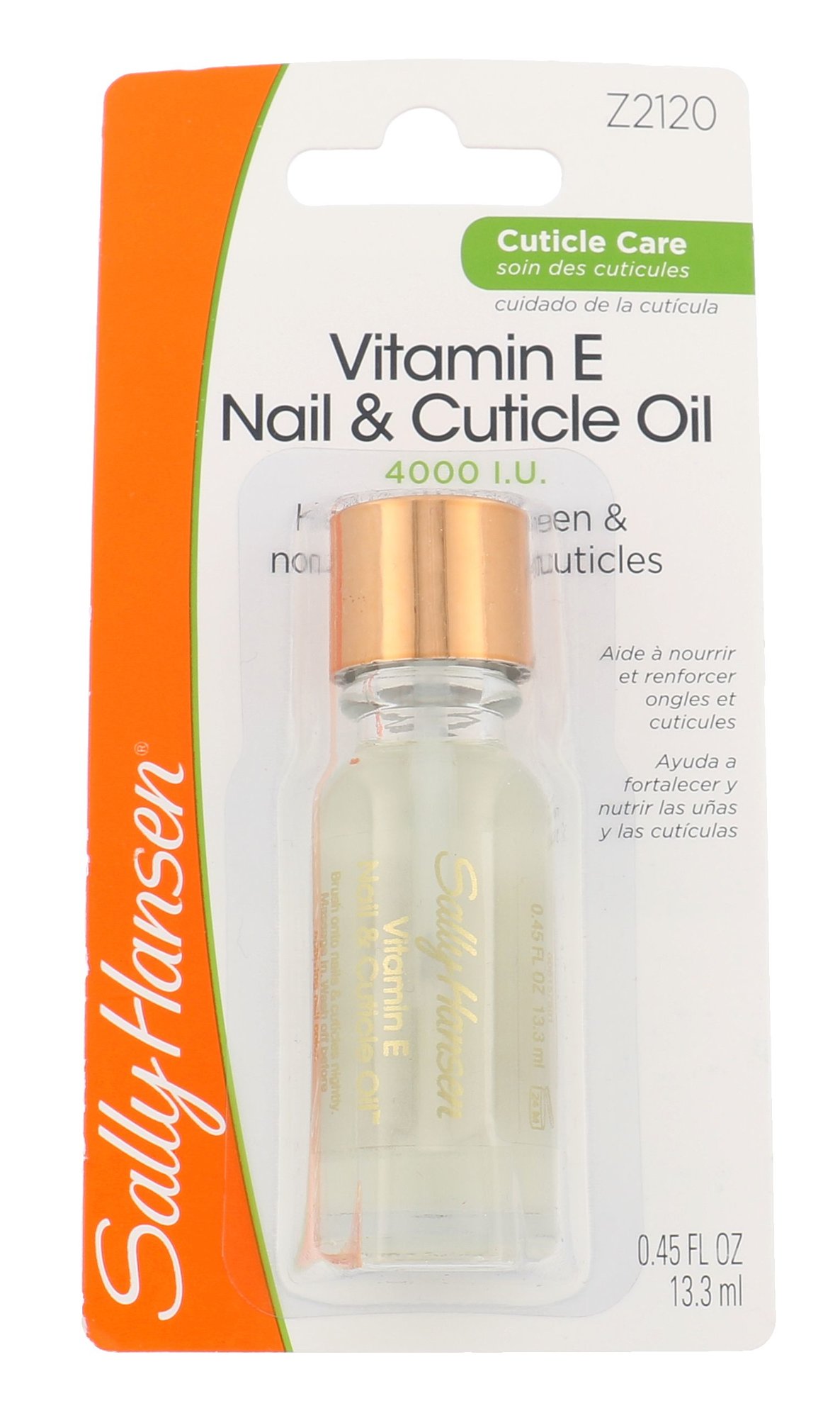 Sally Hansen Cuticle Care Vitamin E Nail and Cuticle Oil 13,3ml nagų priežiūrai