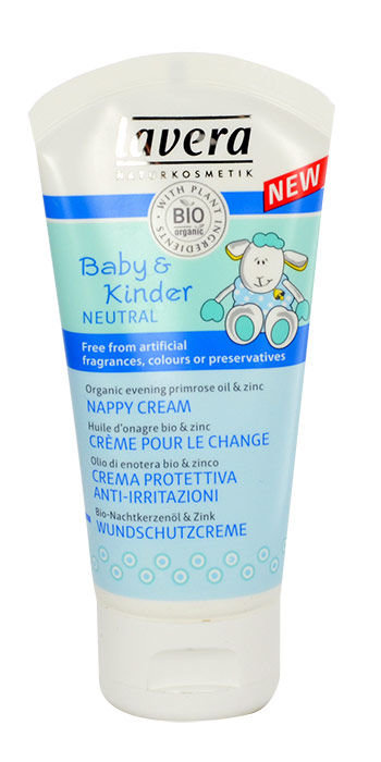Lavera Baby & Kinder Neutral Nappy Cream 50ml kūno kremas