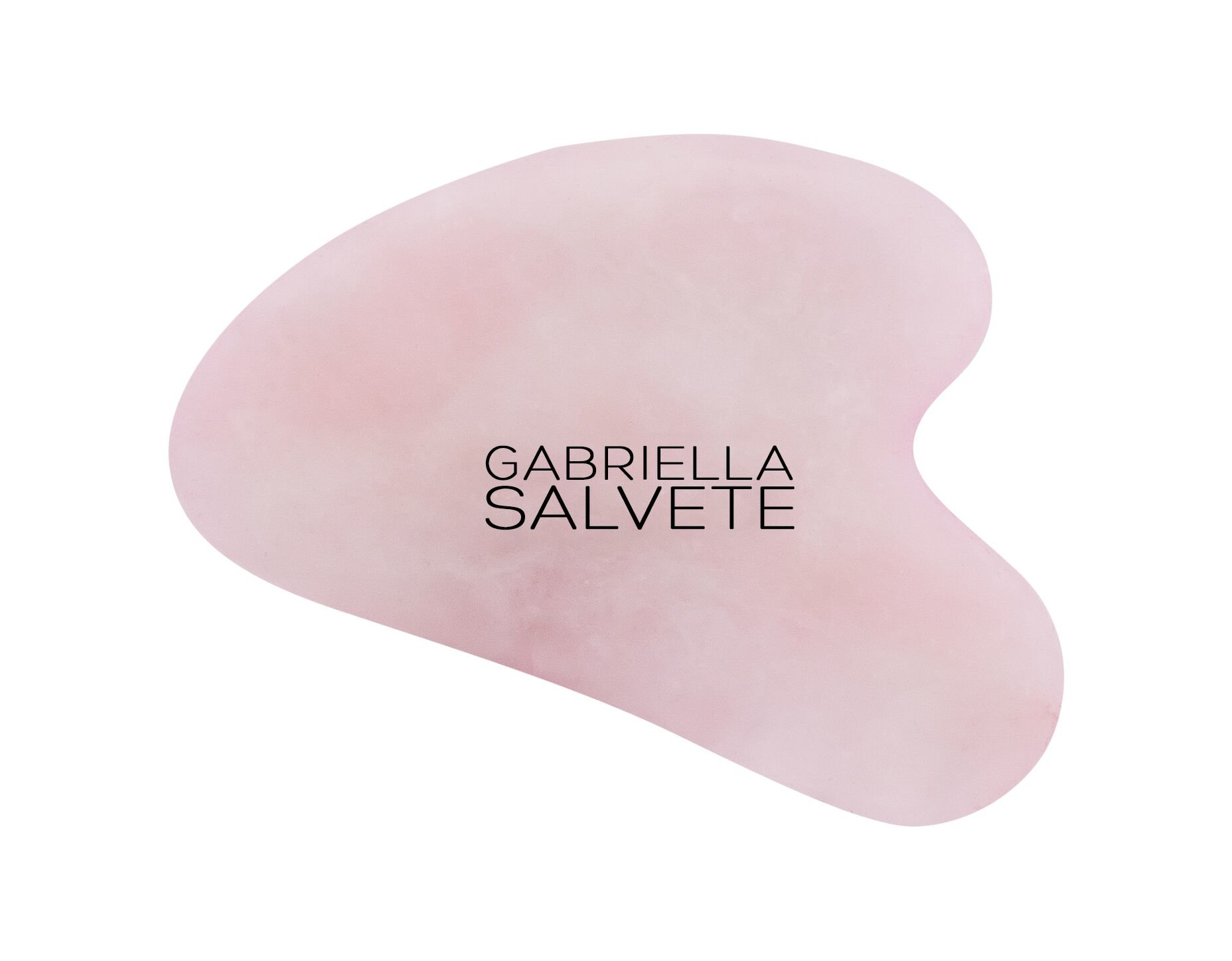 Gabriella Salvete Face Massage Stone Rose Quartz Gua Sha 1vnt Moterims Kosmetiniai prietaisai
