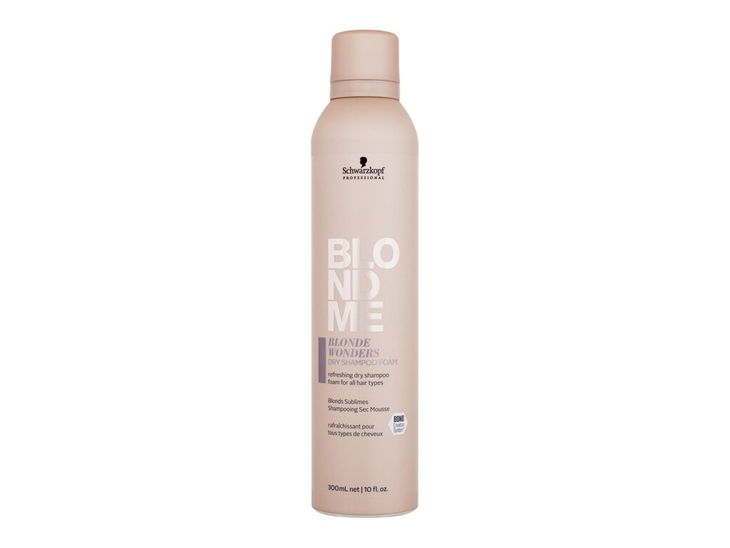 Schwarzkopf Professional Blond Me Blonde Wonders Dry Shampoo Foam 300ml sausas šampūnas