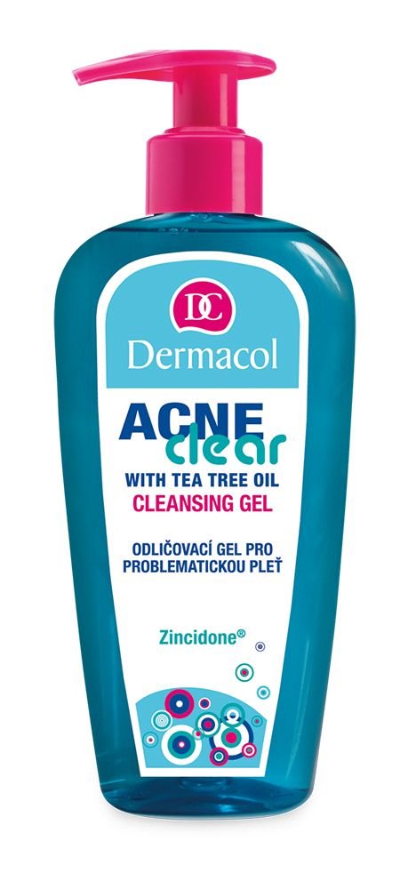Dermacol AcneClear Cleansing Gel 200ml veido gelis