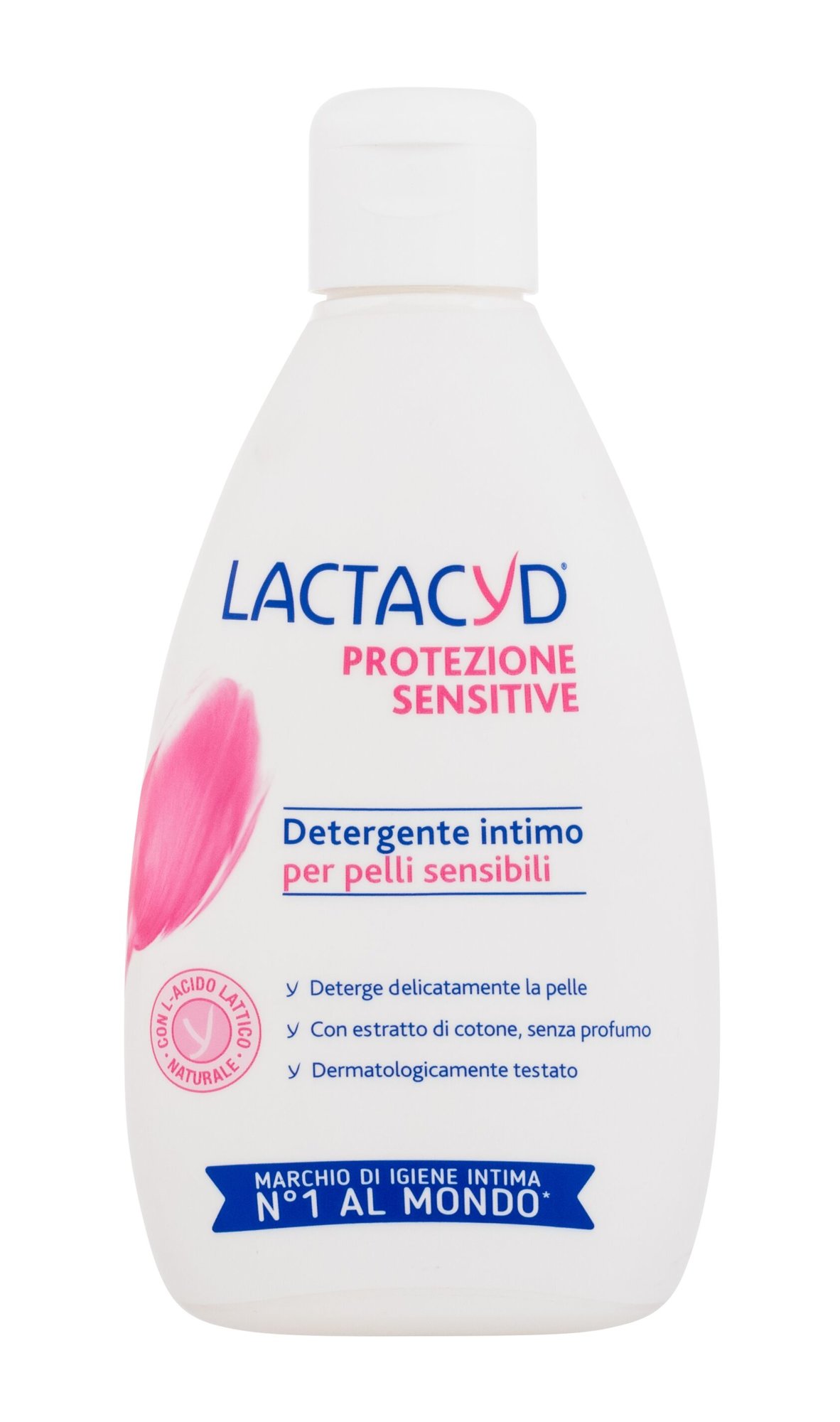 Lactacyd Sensitive Intimate Wash Emulsion 300ml intymios higienos priežiūra