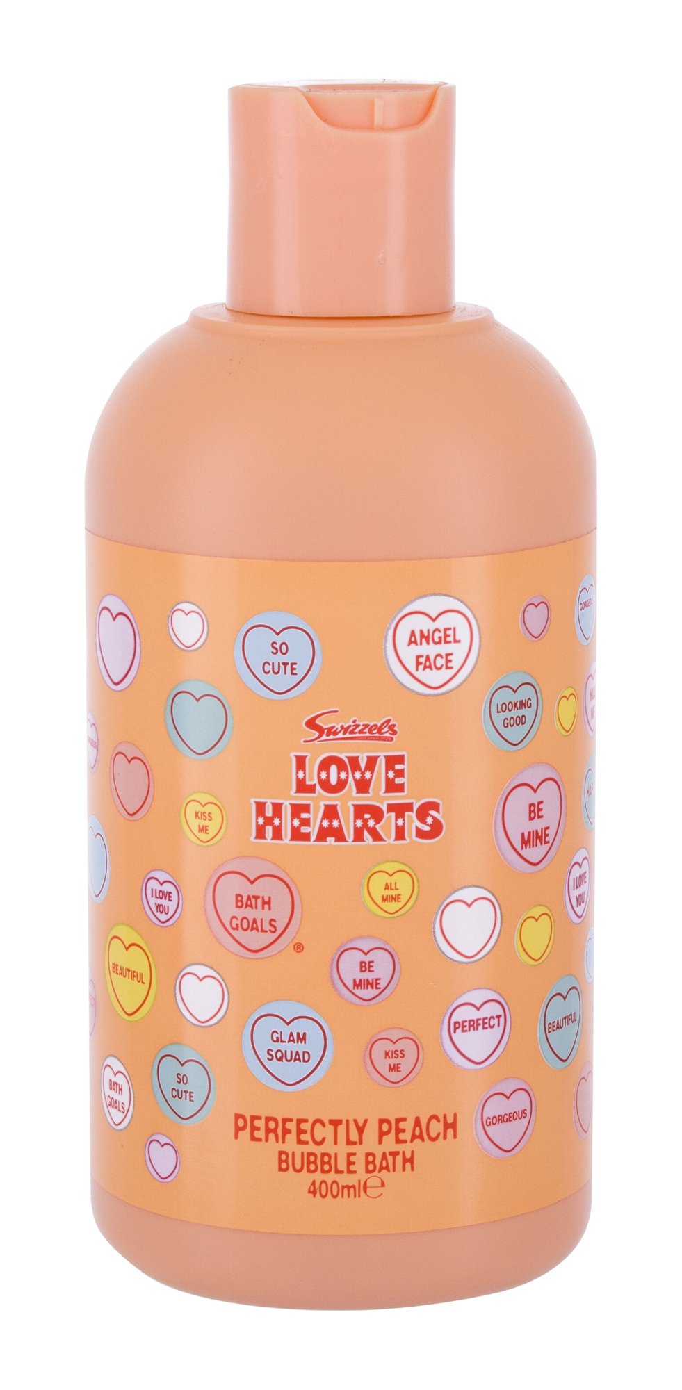Swizzels Love Hearts Perfectly Peach 400ml vonios putos