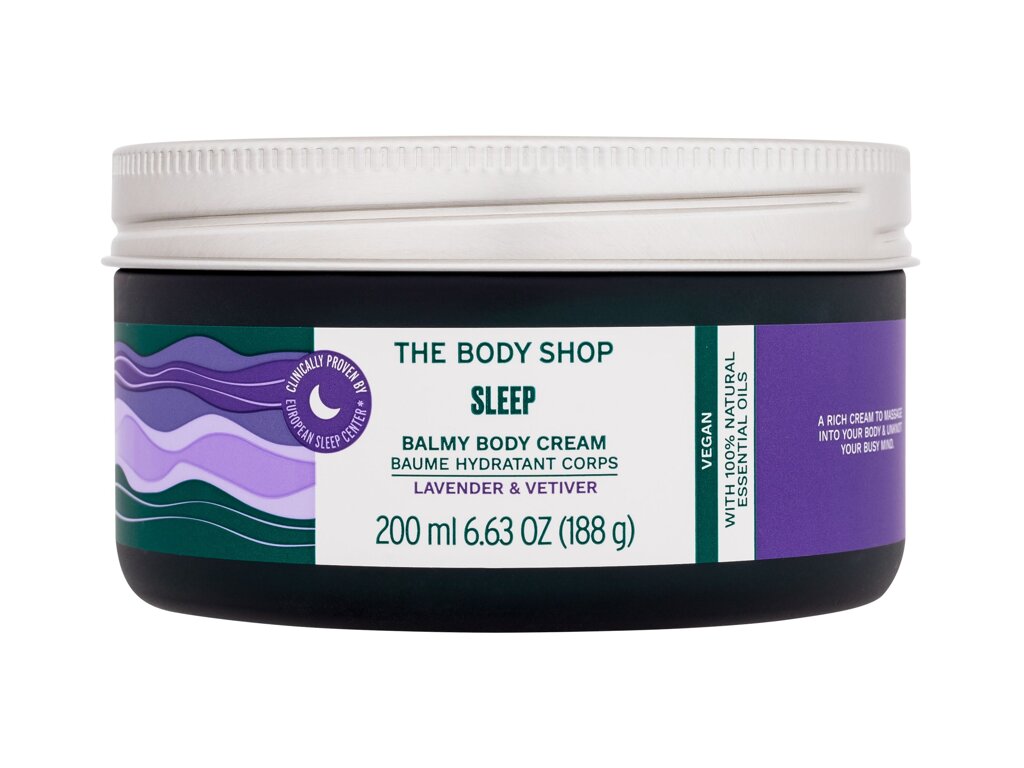 The Body Shop  Sleep Balmy Body Cream 200ml kūno kremas