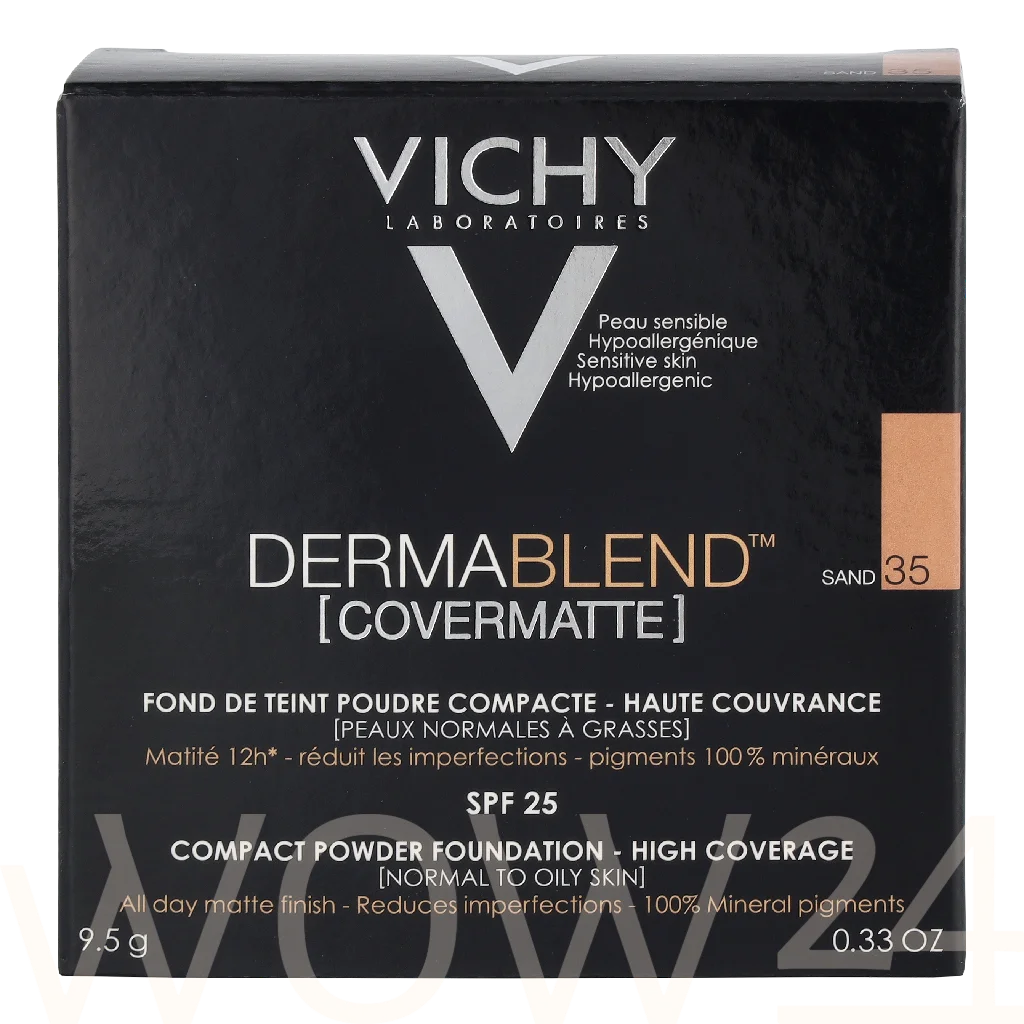 Vichy Vichy Dermablend Covermatte Compact Powder SPF25 9.5 g makiažo pagrindas