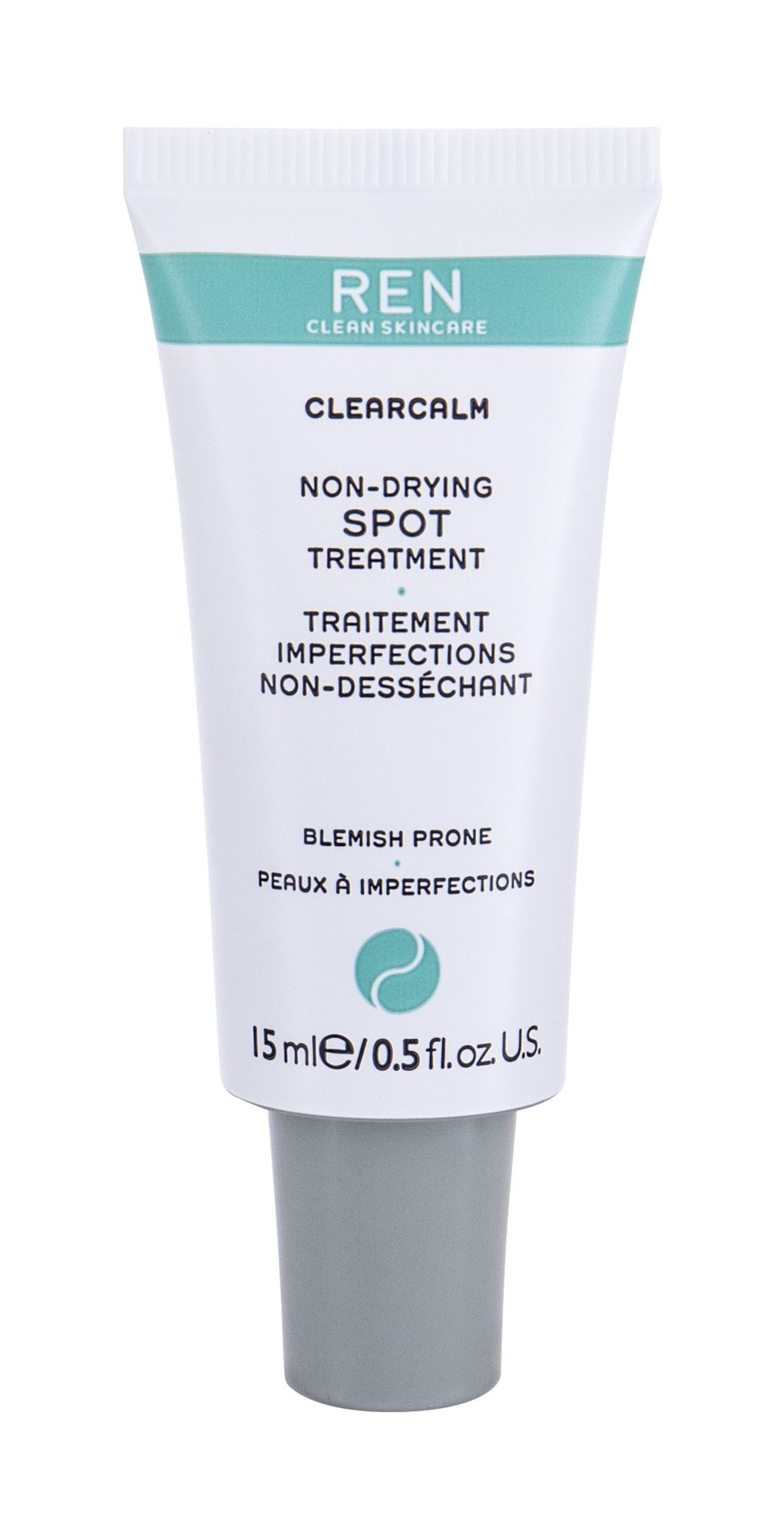 Ren Clean Skincare Clearcalm 3 Non-Drying Spot Treatment 15ml vietinės priežiūros priemonė
