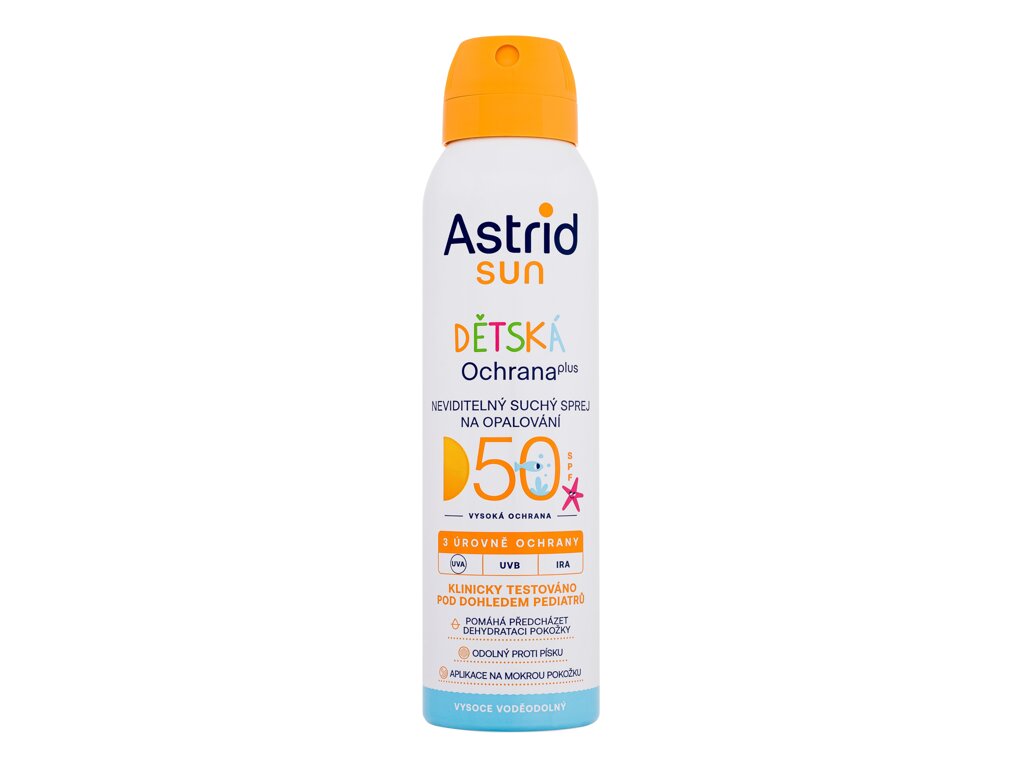 Astrid Sun Kids Dry Spray 150ml įdegio losjonas
