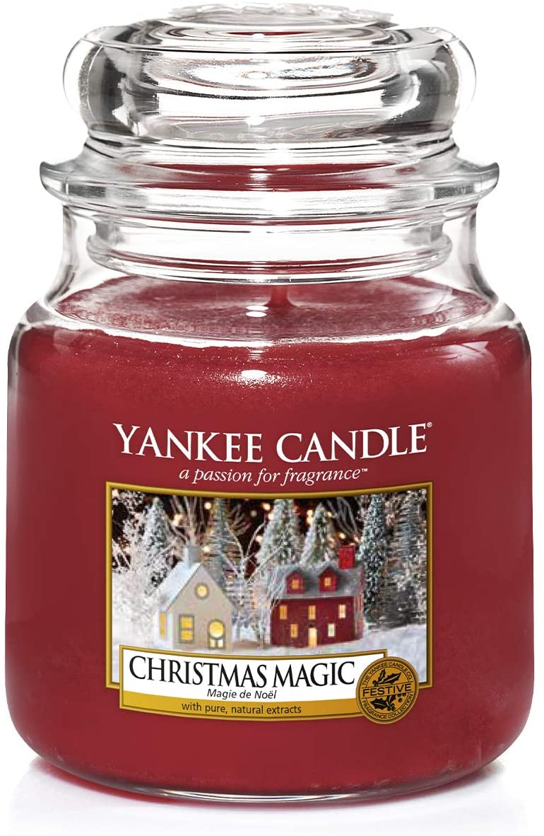 Yankee Candle  ORIGINAL JAR CHRISTMAS EVE 411g kvepianti žvakė Medium