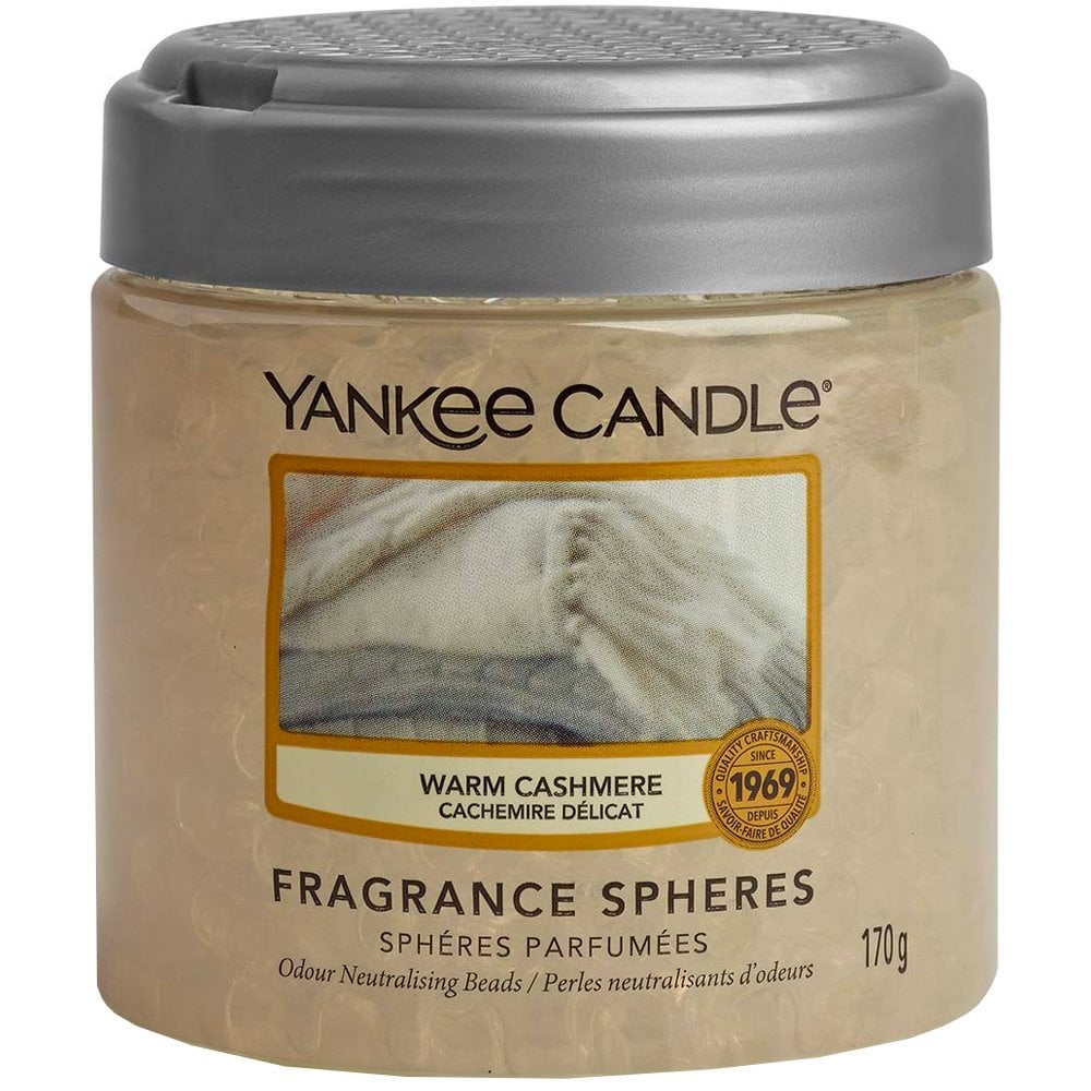 Yankee Candle  ORIGINAL FRAGRANCE SPHERES WARM CASHMERE 170g kvepianti žvakė