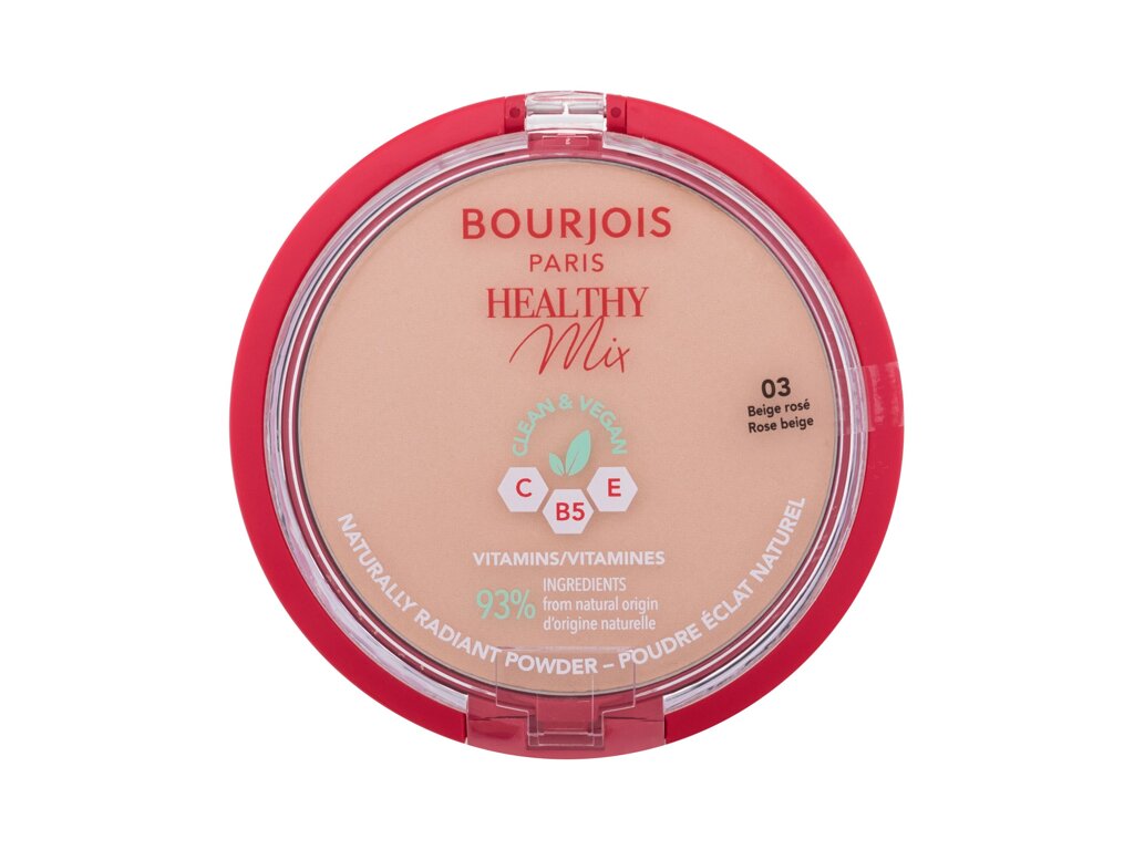 BOURJOIS Paris Healthy Mix Clean & Vegan Naturally Radiant Powder 10g sausa pudra