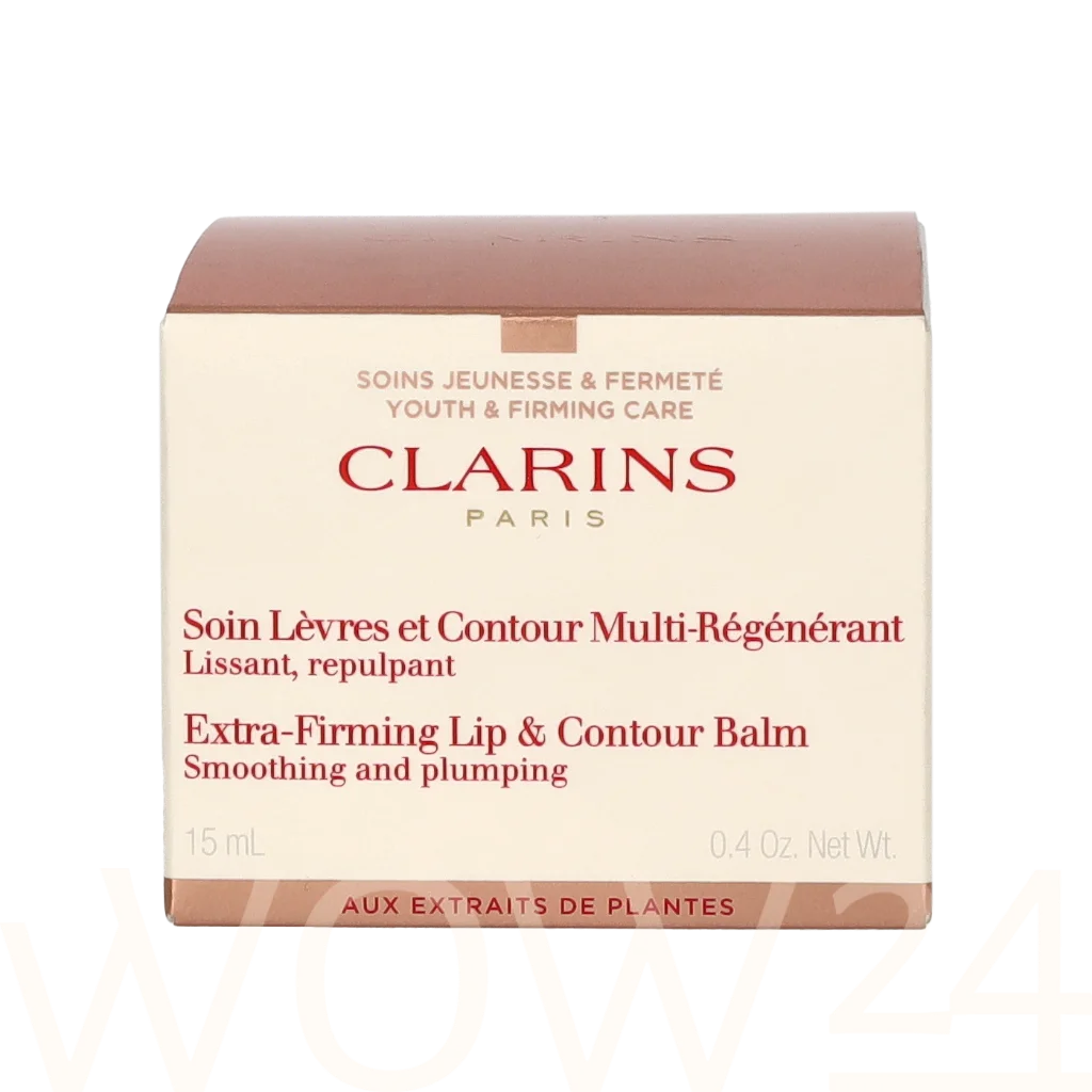 Clarins Clarins Extra-Firming Lip Care And Contour Balm 15 ml kosmetika lūpoms