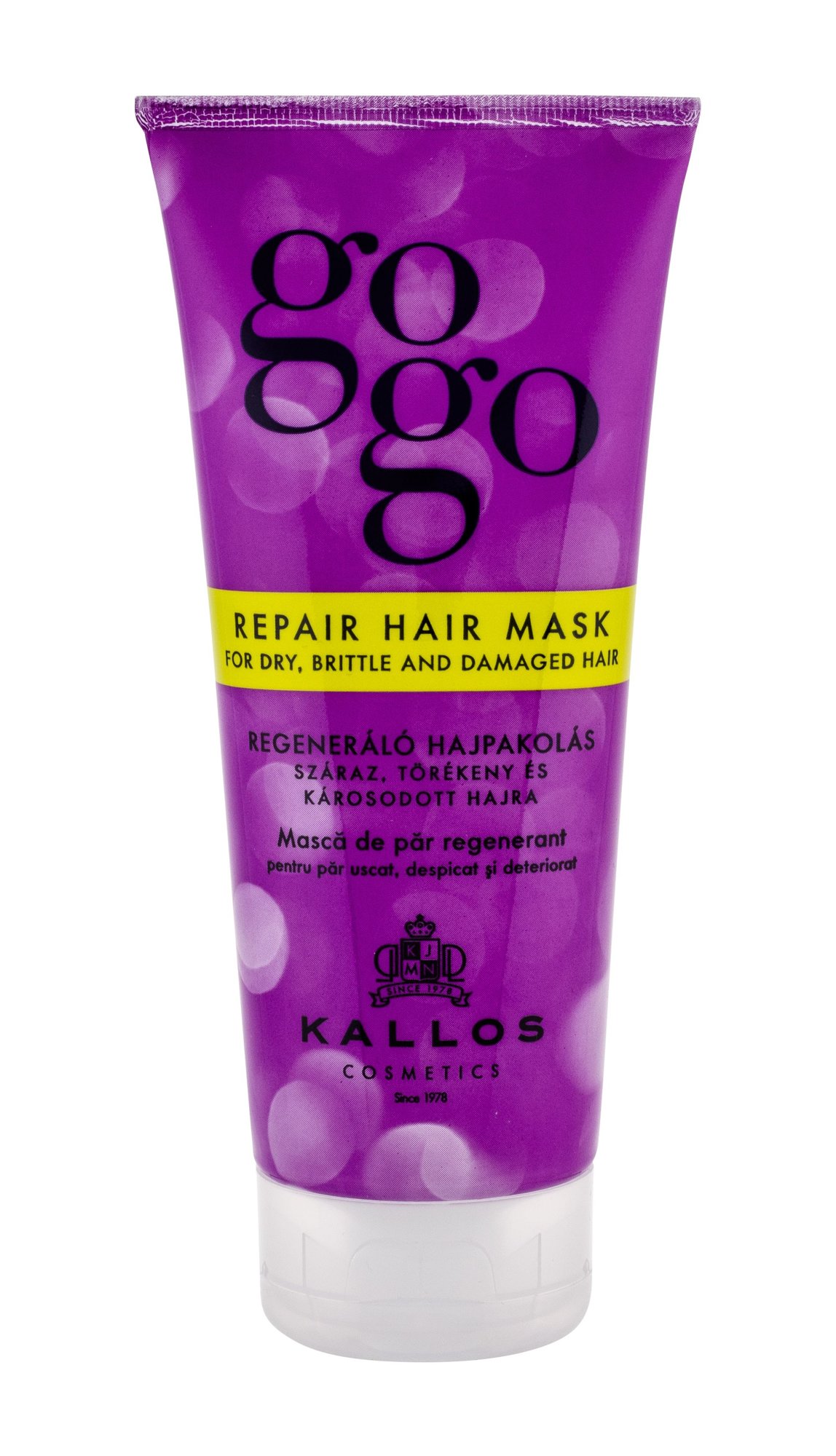 Kallos Cosmetics Gogo Repair 200ml plaukų kaukė