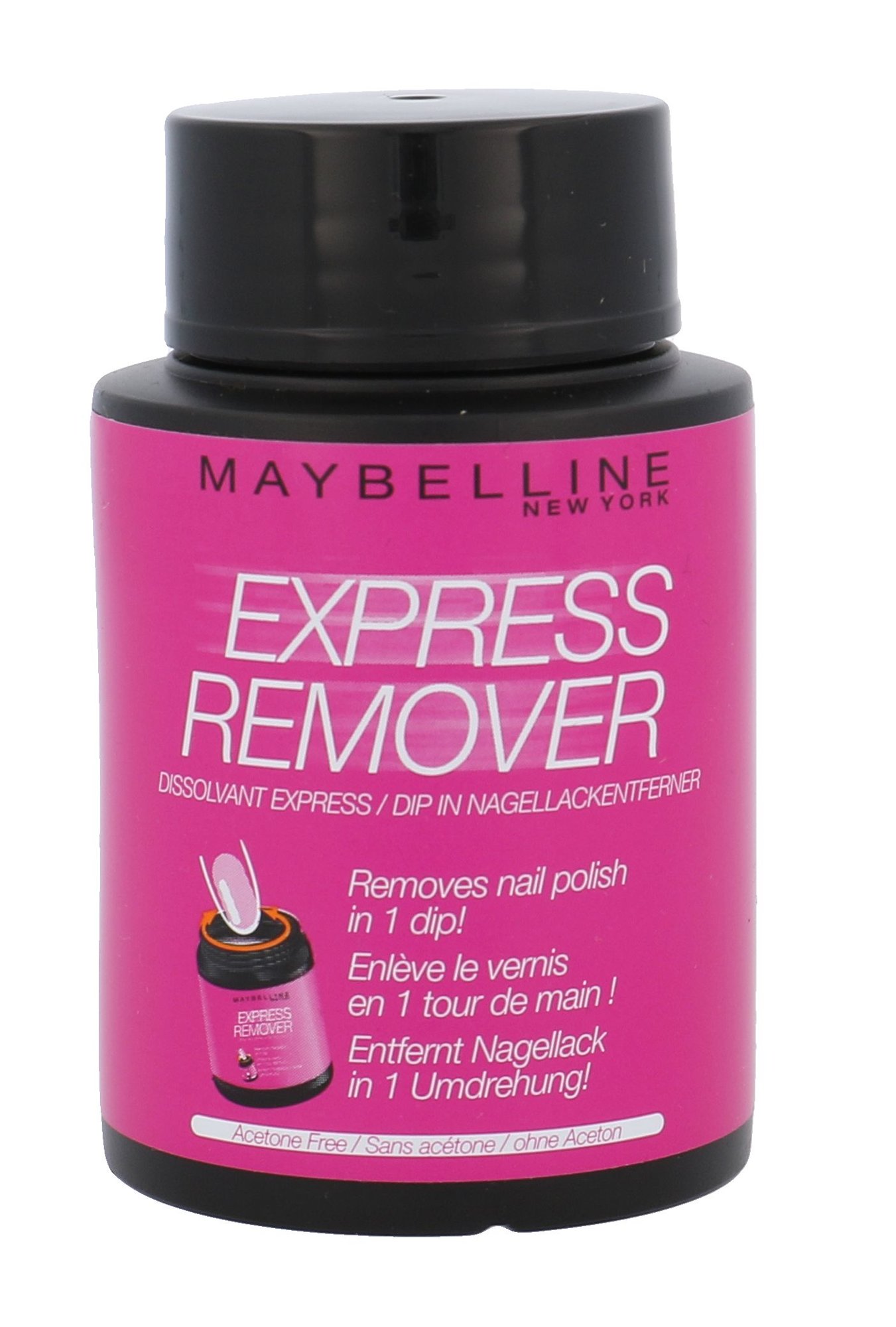 Maybelline Express Remover Express Manicure 75ml nagų lako valiklis