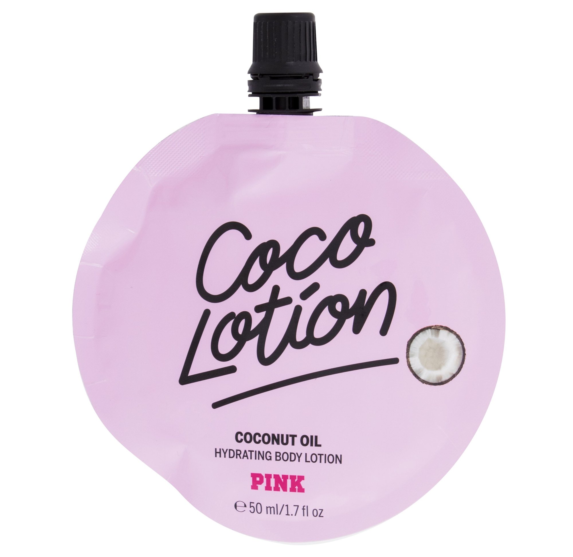 Pink Coco Lotion Coconut Oil Hydrating Body Lotion 50ml kūno losjonas