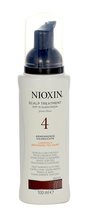 Nioxin System 4 Scalp Treatment 100ml paliekama priemonė plaukams (Pažeista pakuotė)