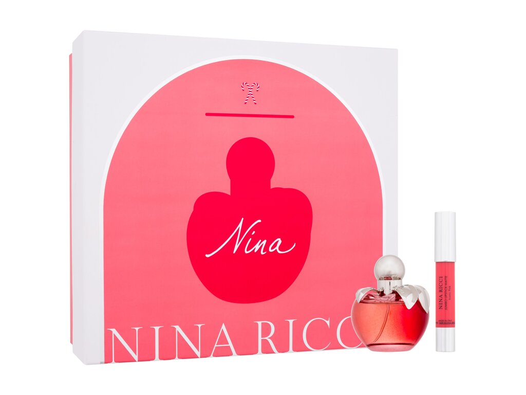Nina Ricci Nina 50ml Edt 50 ml + Jumbo Lipstick Matte 2,5 g Iconic Pink Kvepalai Moterims EDT Rinkinys
