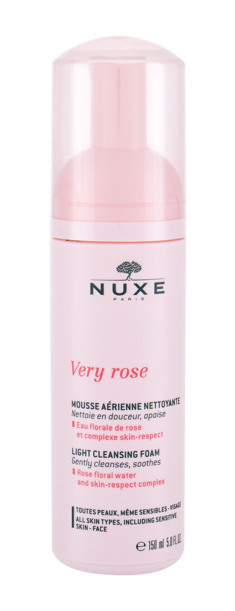 Nuxe Very Rose Light 150ml veido putos