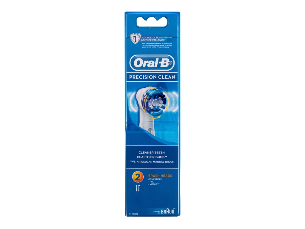 ORAL-B Precision Clean 2vnt Unisex Replacement Toothbrush Head