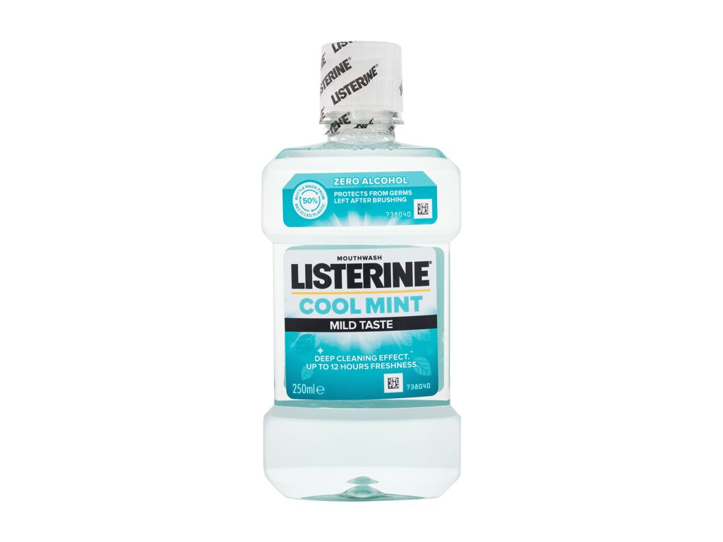 Listerine Cool Mint Mild Taste Mouthwash 250ml dantų skalavimo skystis