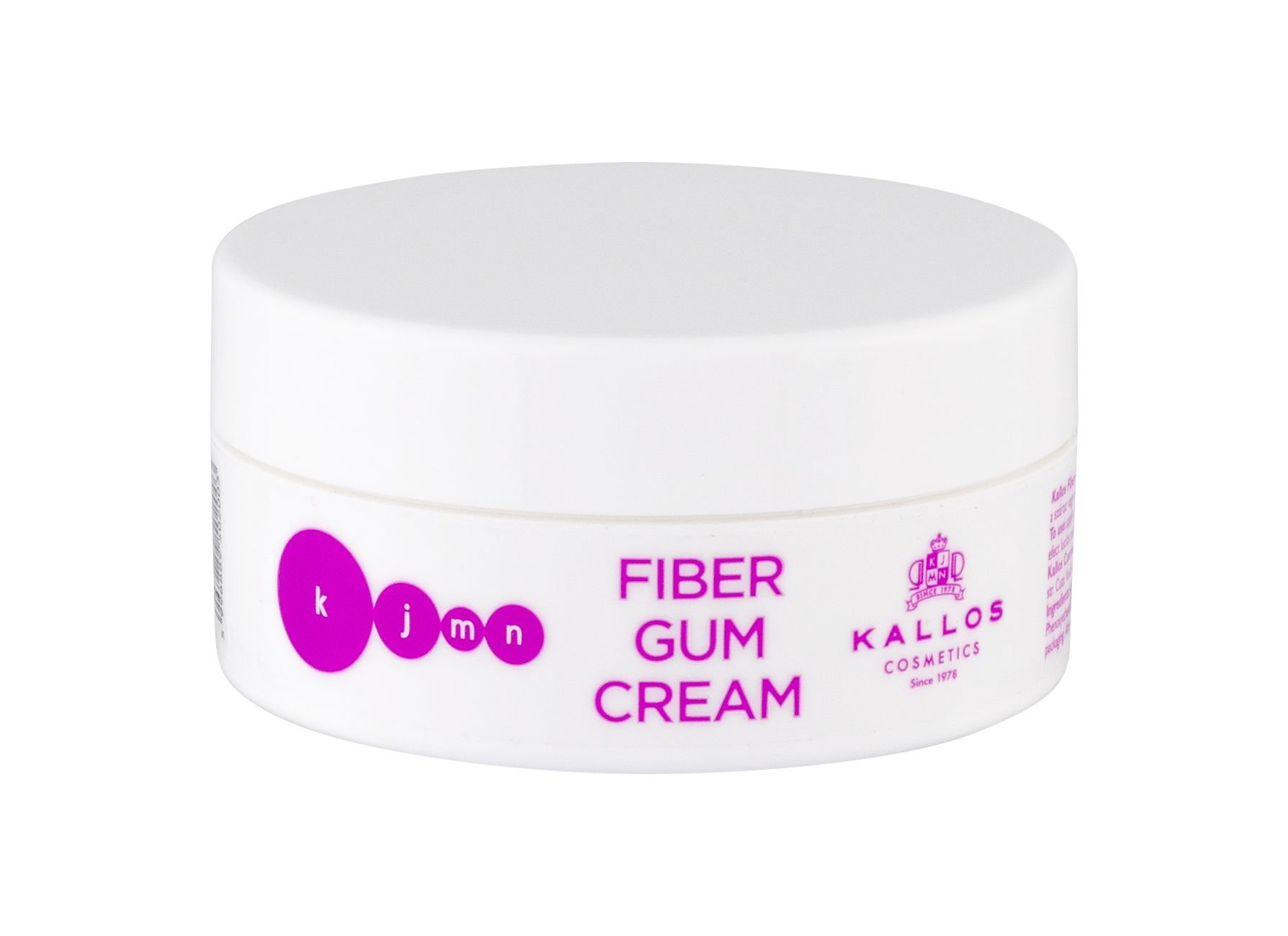 Kallos Cosmetics KJMN Fiber Gum Cream 100ml fiksatorius plaukų modeliavimui