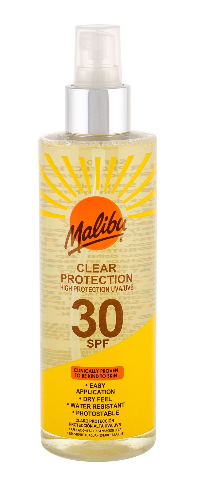 Malibu Clear Protection 250ml įdegio losjonas