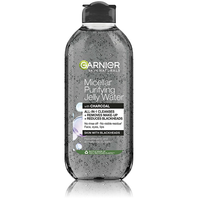 Garnier Pure Active micellar water with active carbon (Micellar Purifying Jelly Water) 400ml makiažo valiklis