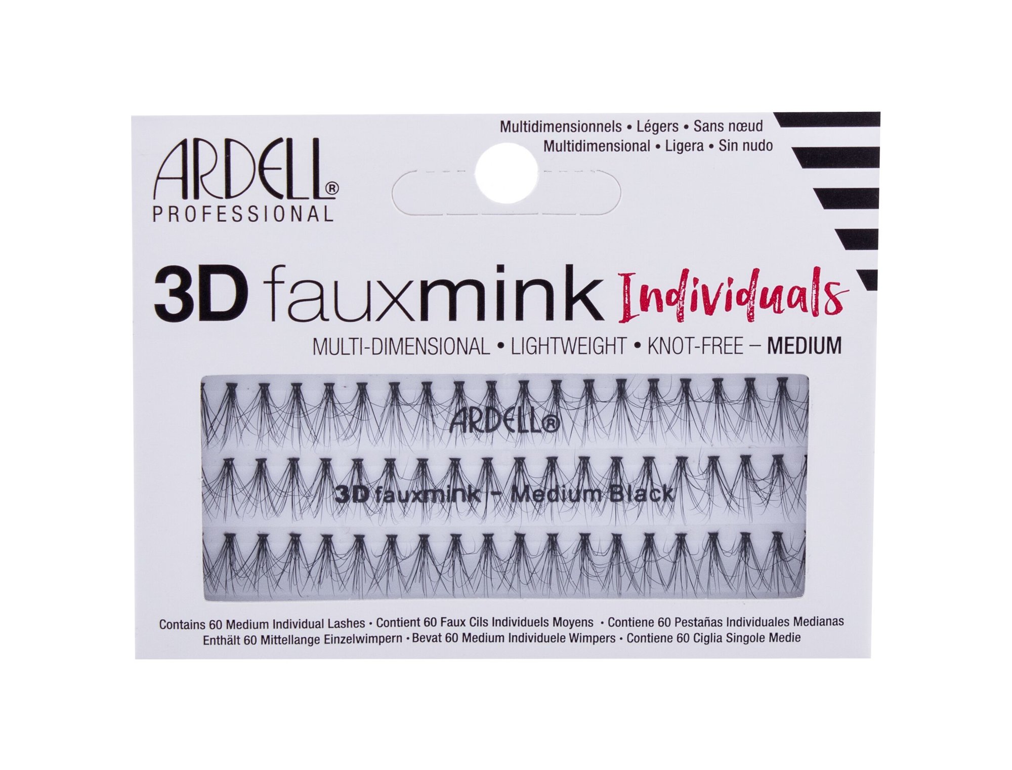 Ardell 3D Faux Mink Individuals 60vnt dirbtinės blakstienos
