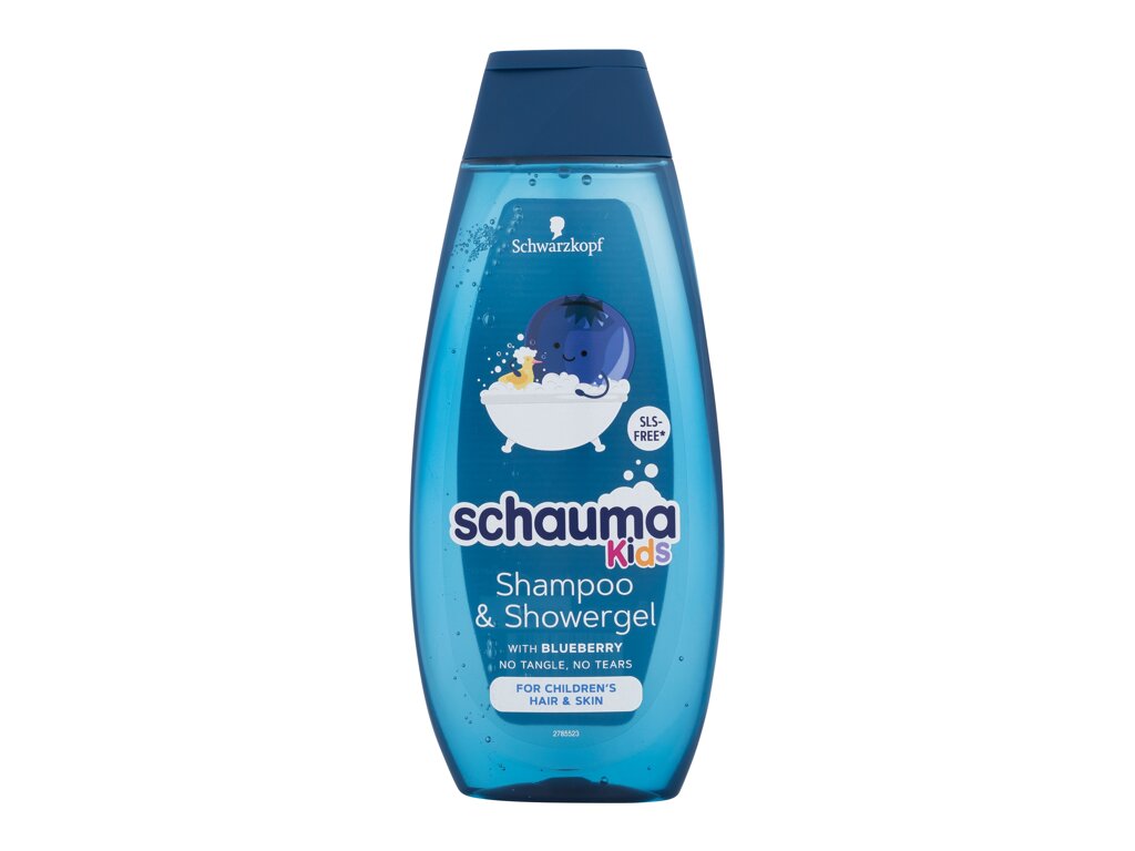 Schwarzkopf  Schauma Kids Blueberry Shampoo & Shower Gel 400ml šampūnas