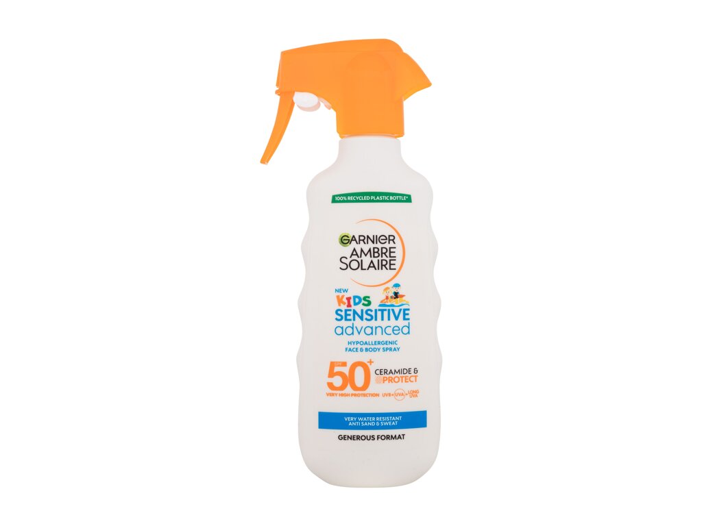 Garnier Ambre Solaire Kids Sensitive Advanced Spray 270ml įdegio losjonas