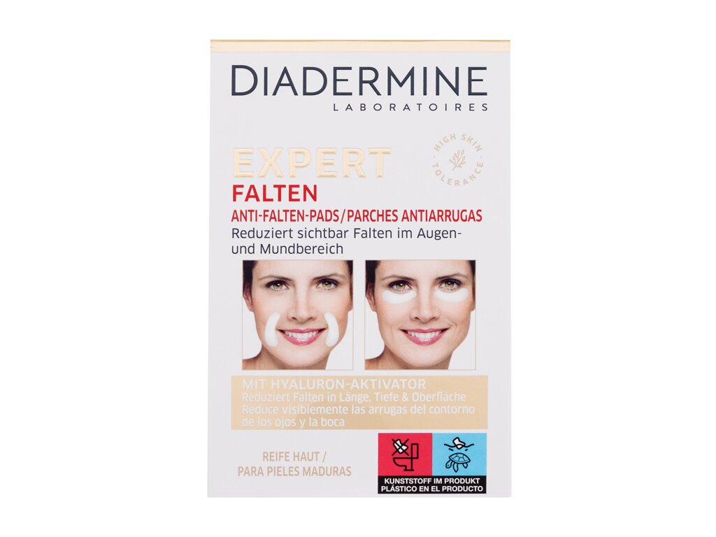 Diadermine Expert Anti-Wrinkle-Pads 12vnt paakių kaukė