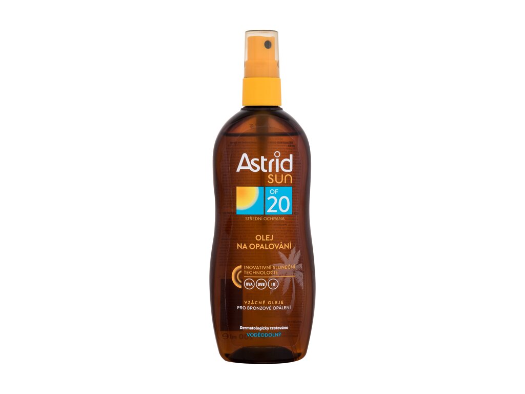 Astrid Sun Spray Oil 200ml įdegio losjonas