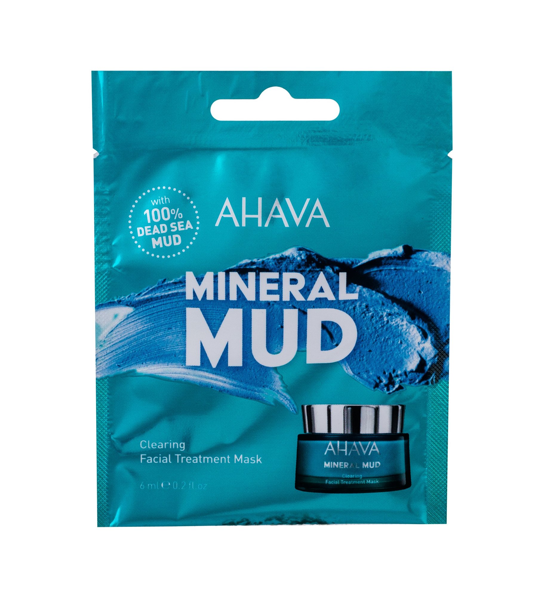 AHAVA Mineral Mud Clearing 6ml Veido kaukė