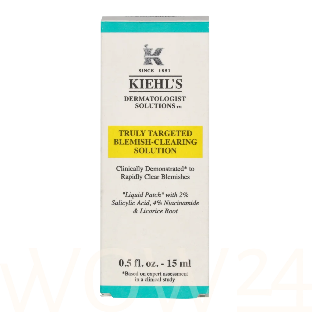 Kiehl's Kiehl's  Truly Targeted Blemish-Clearing Solution 15 ml vietinės priežiūros priemonė