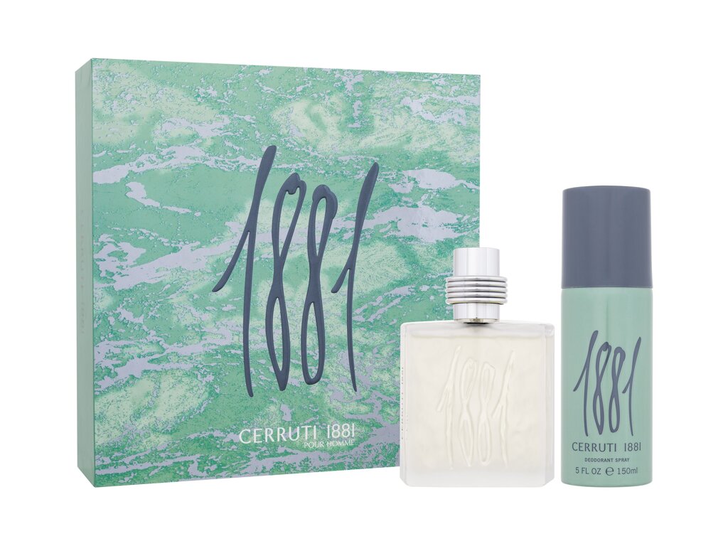 Nino Cerruti Cerruti 1881 Pour Homme 100ml Edt 100 ml + Deodorant 150 ml kvepalai Vyrams EDT Rinkinys