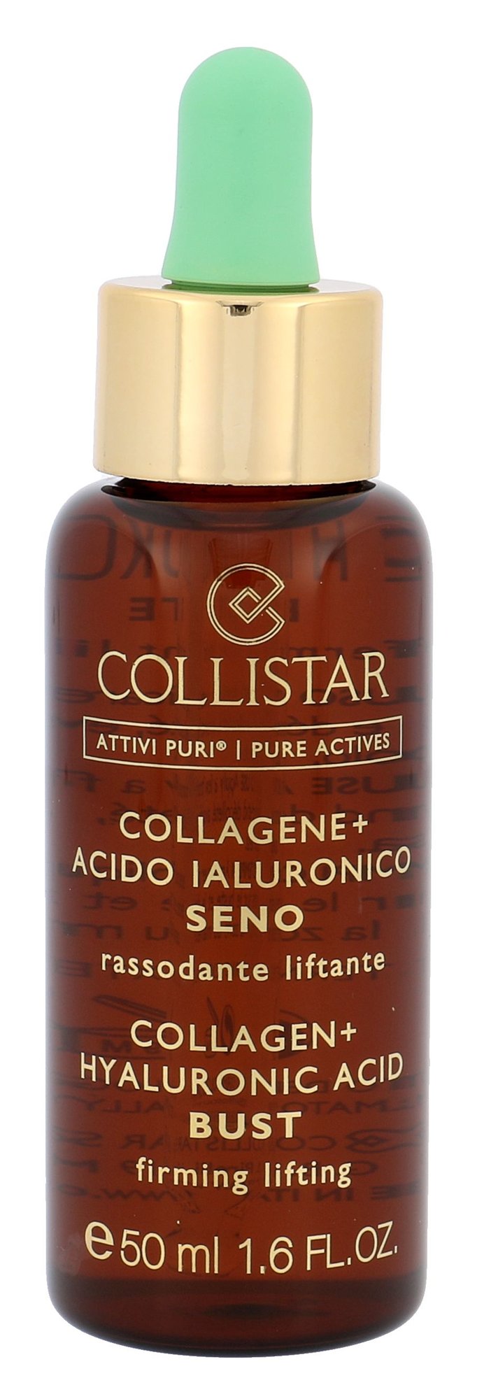 Collistar Pure Actives Collagen + Hyaluronic Acid Bust 50ml Moterims Krūtinės serumas