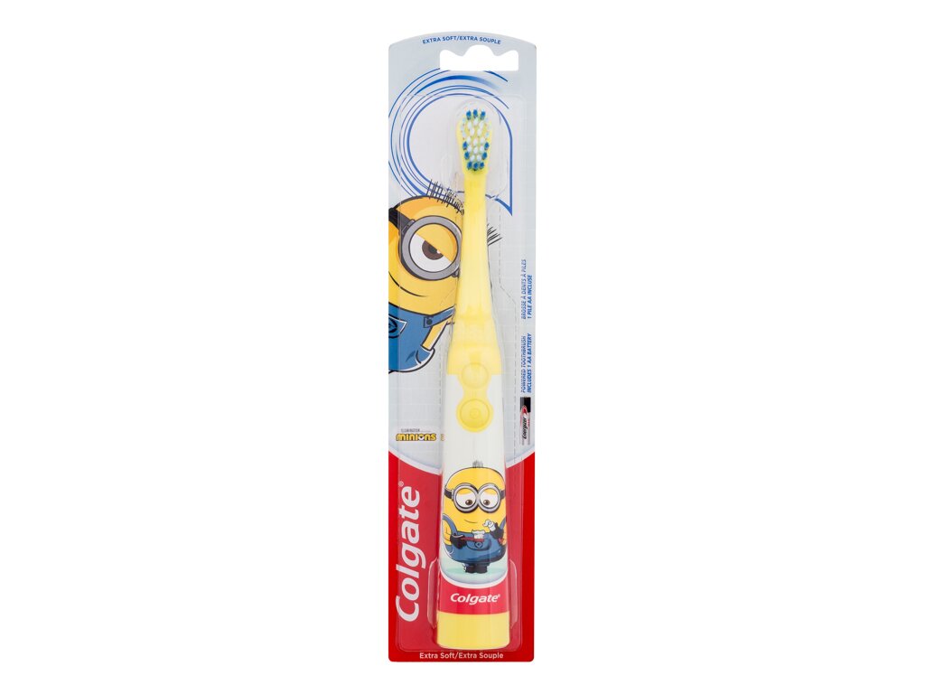 Colgate Kids Minions Battery Powered Toothbrush 1vnt Vaikams Sonic Toothbrush