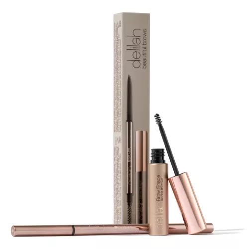 Delilah Beautiful Brows I&scaron;sukamo antakių pie&scaron;tuko ir antakių formavimo gelio rinkinys Rinkinys
