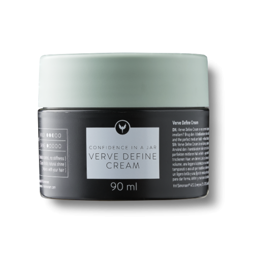 HH Simonsen Verve Define Cream Kreminis va&scaron;kas plaukų formavimui 90ml modeliavimo priemonė
