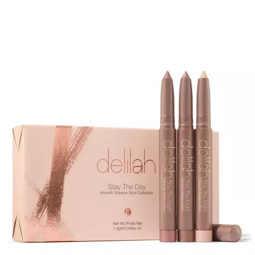 Delilah Stay The Day Smooth Shadow Stick Collection Pie&scaron;tukinių akių &scaron;e&scaron;ėlių rinkinys Rinkinys