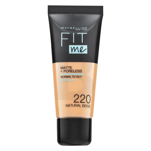 Maybelline Fit Me! Foundation Matte + Poreless 220 Natural Beige 30 ml 30