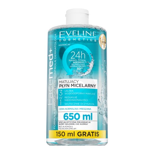 Eveline FaceMed+ Mattifying Micellar Water 650 ml 650