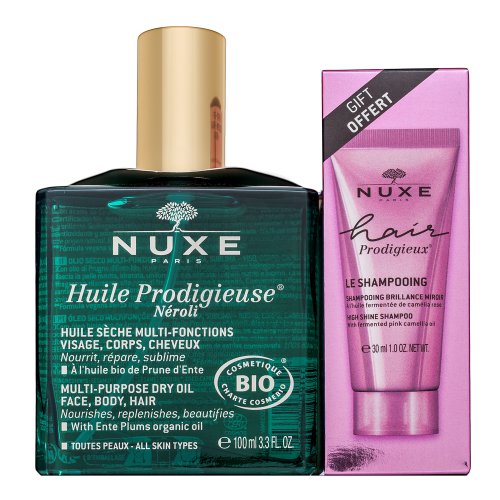 Nuxe Prodigieux N&eacute;roli Multi-Purpose Dry Oil + High Shine Shampoo 100 ml + 30 ml 130