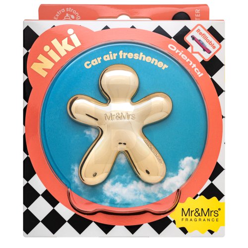 Mr&Mrs Fragrance Niki Car Air Freshener Oriental namų kvapas