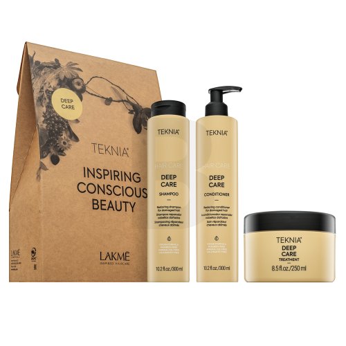 Lakme Lakm&eacute; Teknia Deep Care Pack 300 ml + 300 ml + 250 ml 850