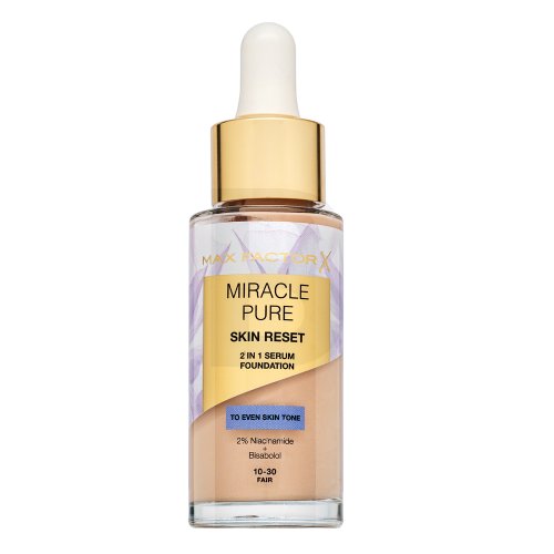 Max Factor Miracle Pure Skin Reset 2in1 Serum Foundation 10-30 Fair 30 ml 30