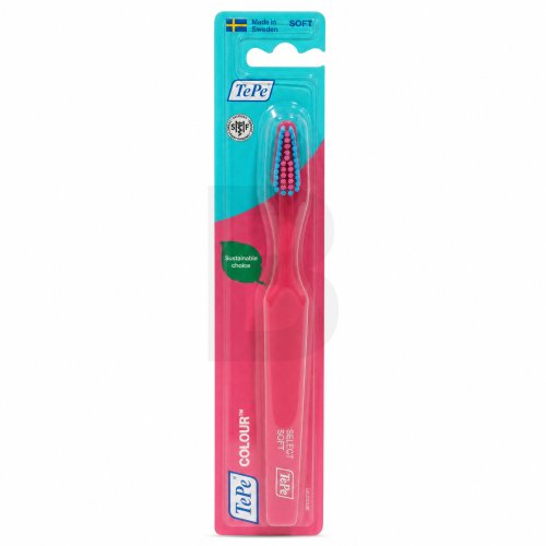 TePe Colour Soft Toothbrush Pink