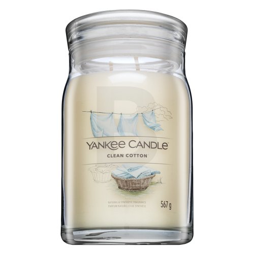 Yankee Candle Clean Cotton 567 g 567 namų kvapas