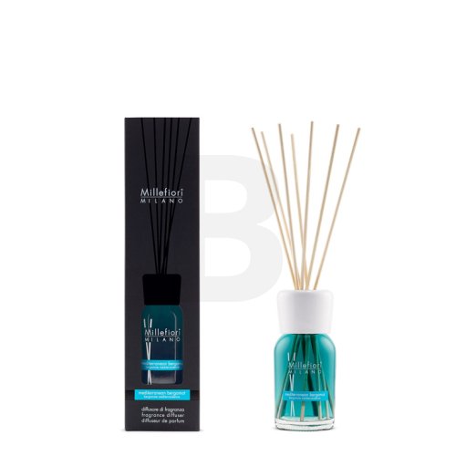 Millefiori Milano Fragrance Diffuser Mediterranean Bergamot 100 ml 100 namų kvapas